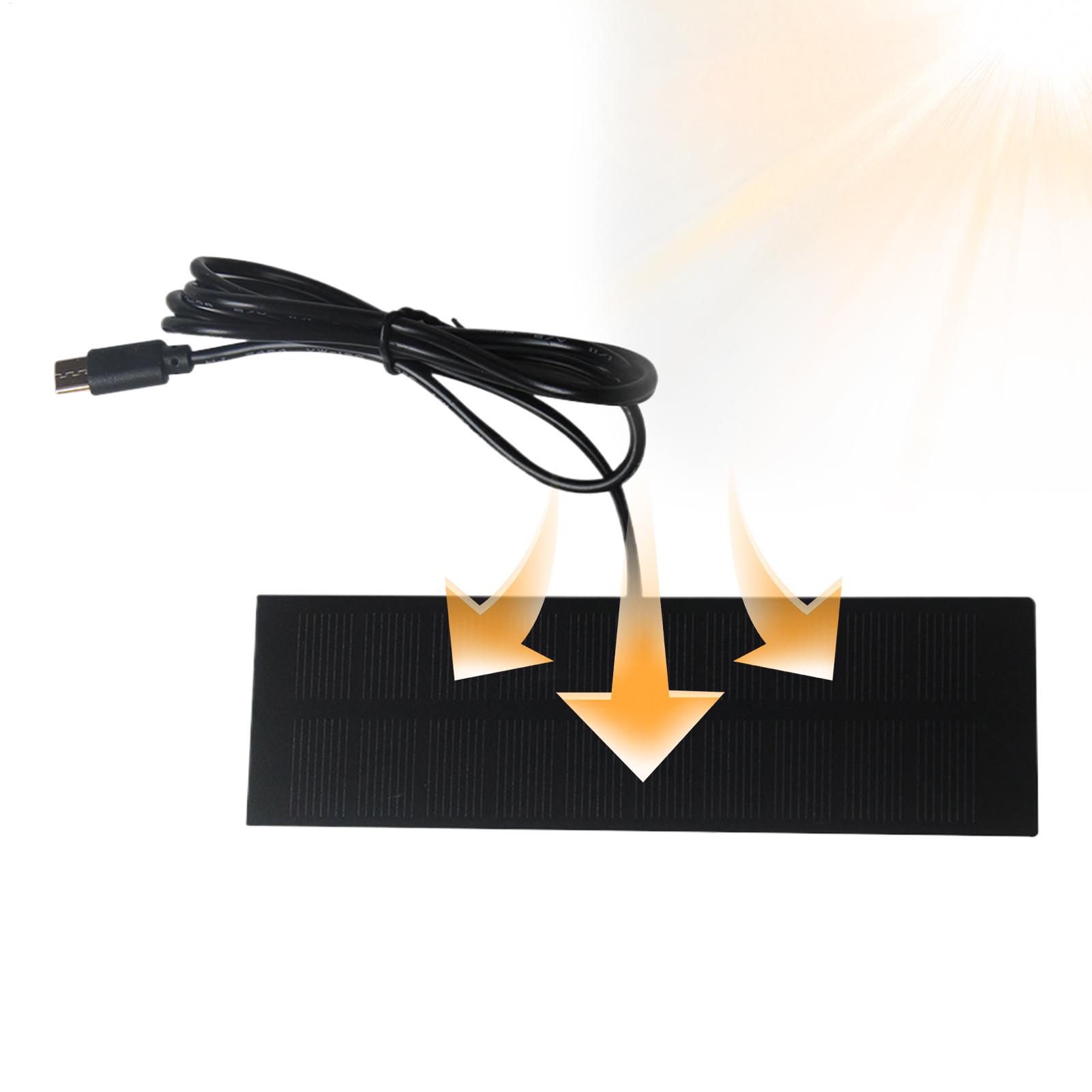 Painel Solar Portátil 5W 5V, C - Solar Emergency Charger avaliação e preço