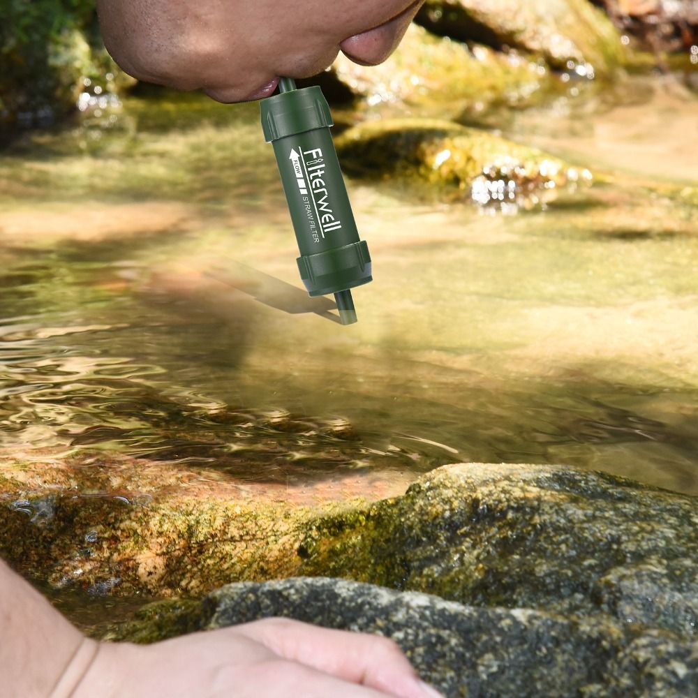 Mini Filtro de Água Portátil,  - Water Purification Straw avaliação e preço